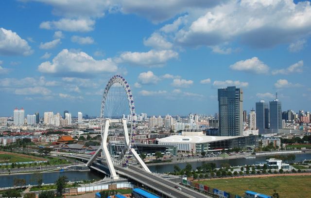 千年古港天津焕新颜，现代化都市魅力绽放